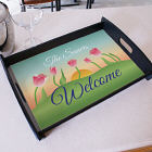Personalized Spring Tulips Serving Tray 45931ST